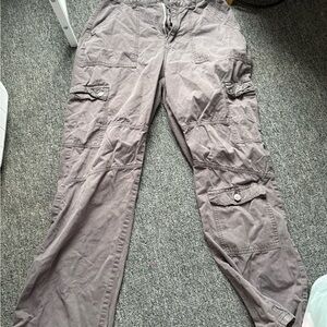 SHEIN Women's Taupe Cargo Jeans